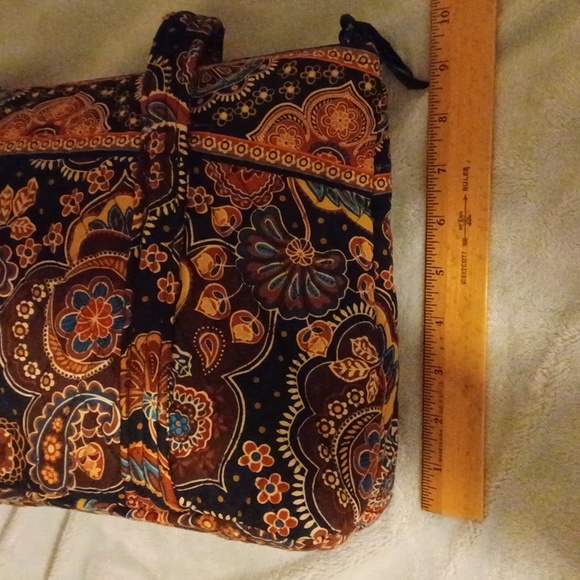 Vera Bradley Tote Vintage Zip Closure - Picture 4 of 10